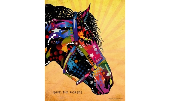 Big image save the horses special edition print