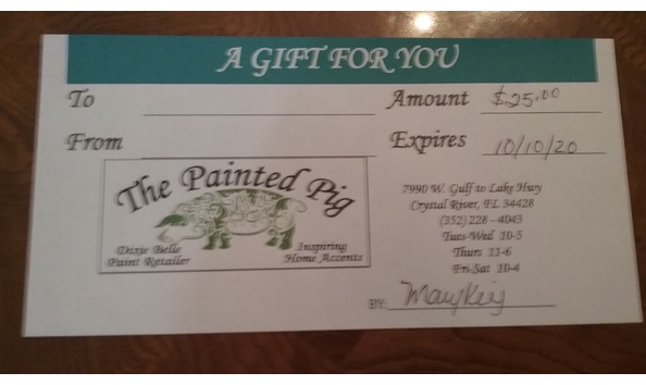 Big image auction painted pig