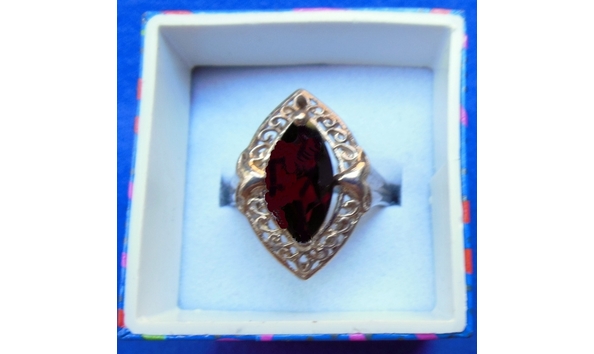 Big image florida jewelry garnet antique style filigree