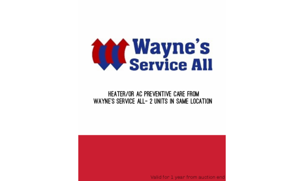 Big image waynes service all