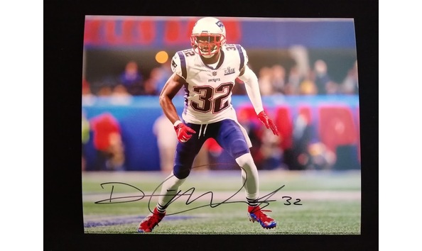 Big image devin mccourty autographed 8x10