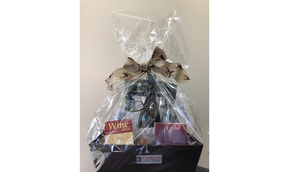 Big image explore alexandria donation carlos creek winery wine lovers gift basket  1 