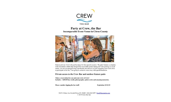 Big image auction crew bar