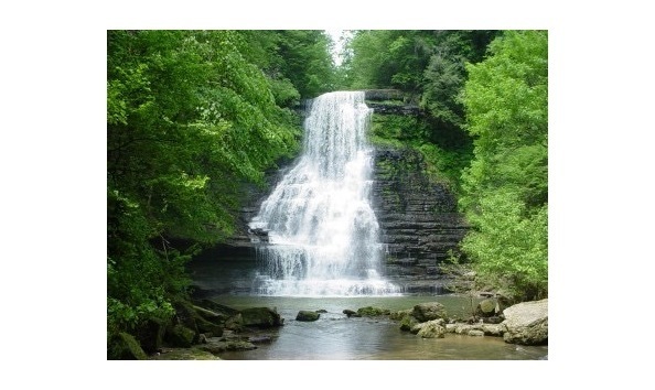 Big image big image evans mill waterfall