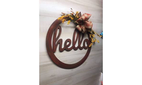 Big image hello sign