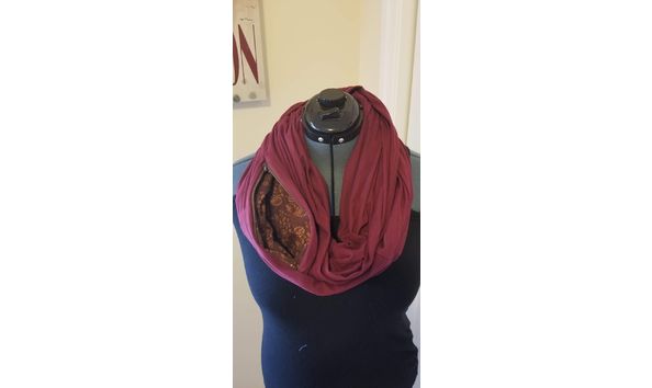 Big image scarf pocket