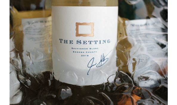 Big image pic the setting wine