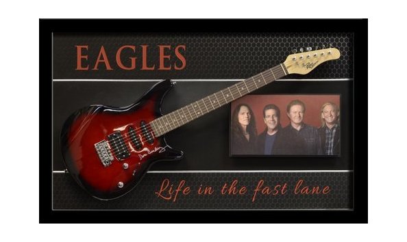 Big image eagles   life in the fast lane   framed ii