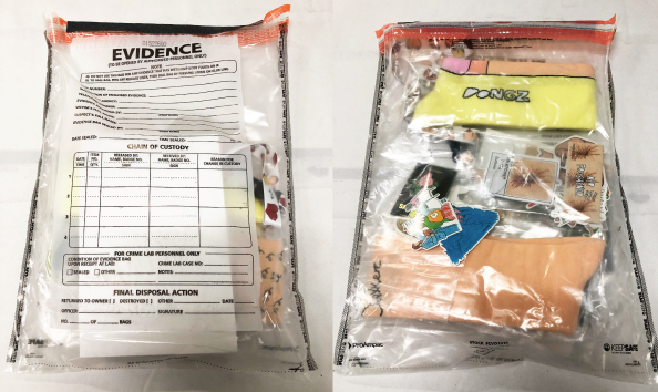 Big image porous walker evidence bag 3