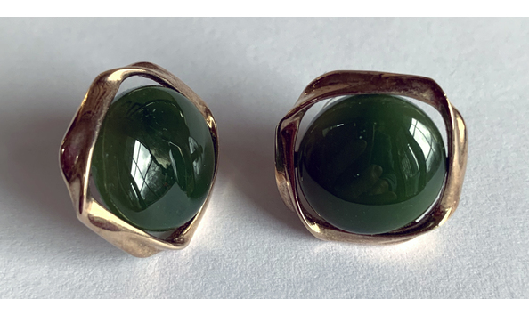 Big image  104 earings green