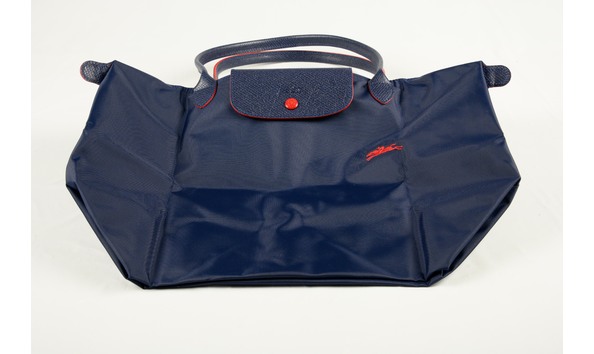 Big image blue longchamp le pliage tote