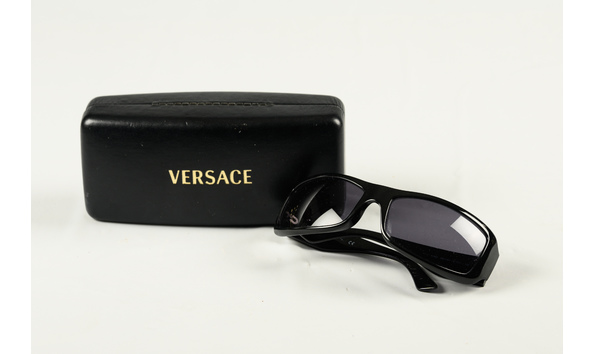 Big image item  44a versace women s black sunglasses