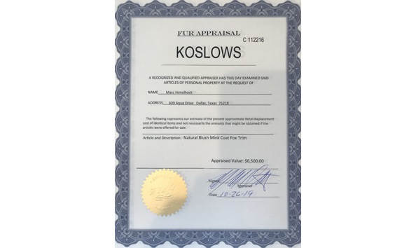 Big image mink appraisal