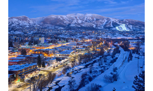 Big image steamboat downtown ski areas dusk 1024x684