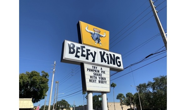 Big image beefy king sign