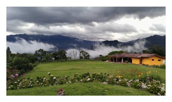 Big image being in the mountains