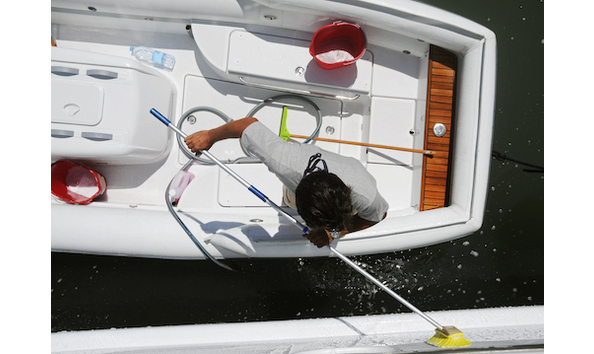 Big image how to clean a boat