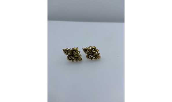 Big image 335 fleur de lis earrings