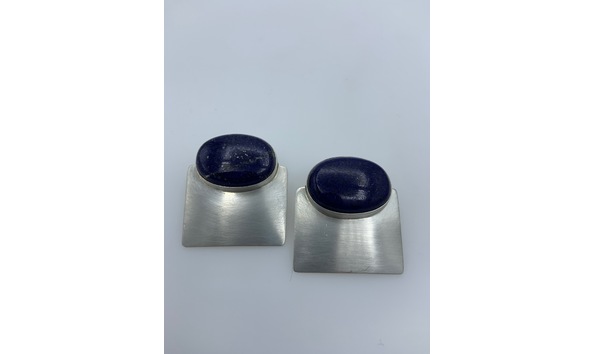 Big image 336 vintge sterling and lapis