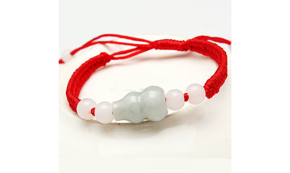 Big image natural jade calabash shape bracelet