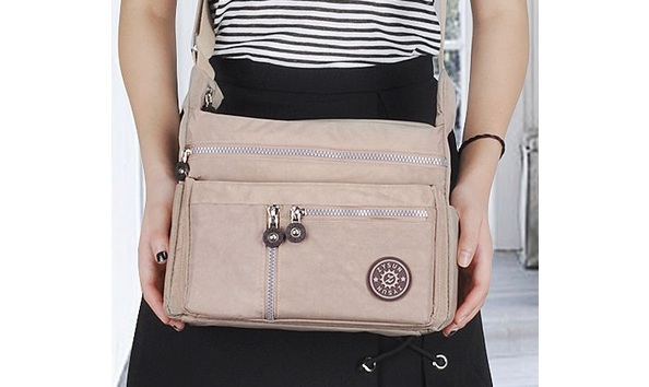Big image beige shoulder bag