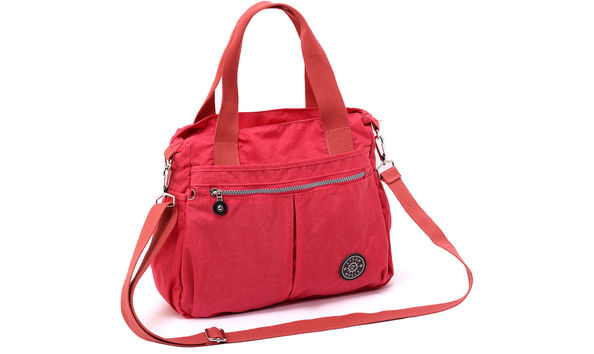 Big image red shoulder bag