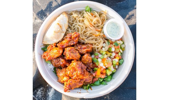 Big image popcorn chicken bowl