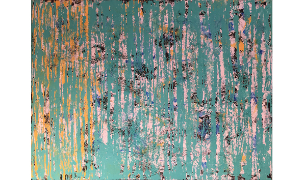 Big image let s speak  mixed media andy habib 18 x 24 plus frame