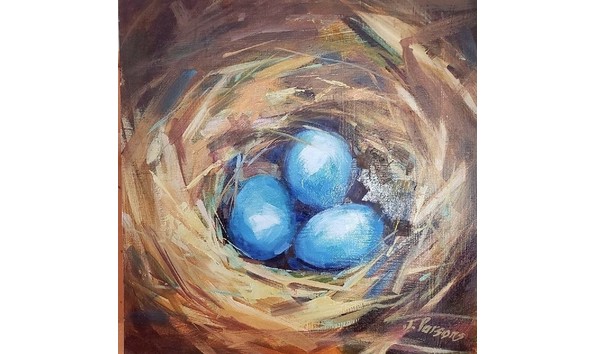 Big image john parsons blue eggs in nest  200