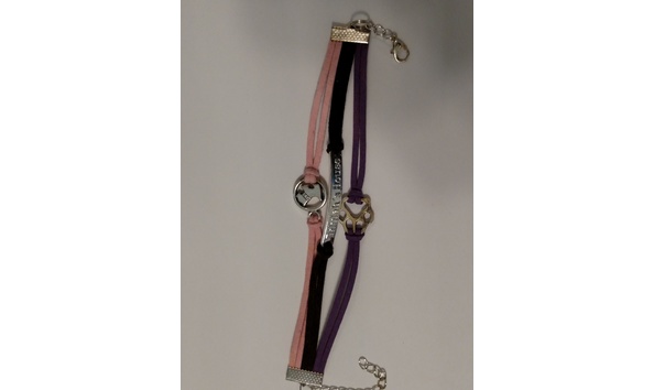 Big image th bracelet   pink.brown.purple 2