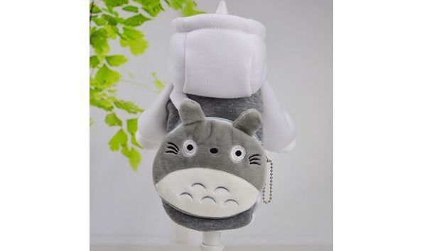 Big image gray dog sweatshirt