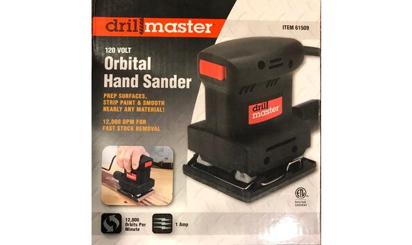 Drill Master 61509 – 1/4 Sheet Orbital 