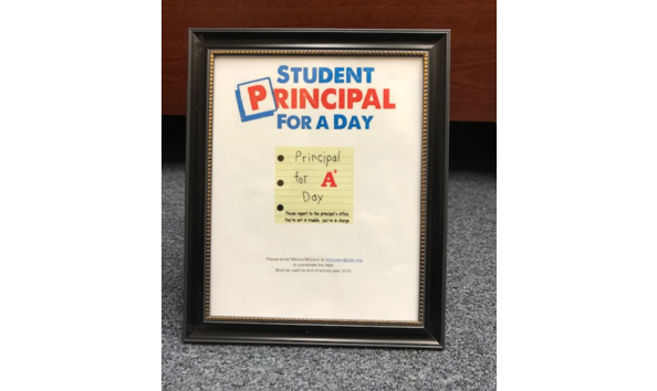 Big image principal for a day