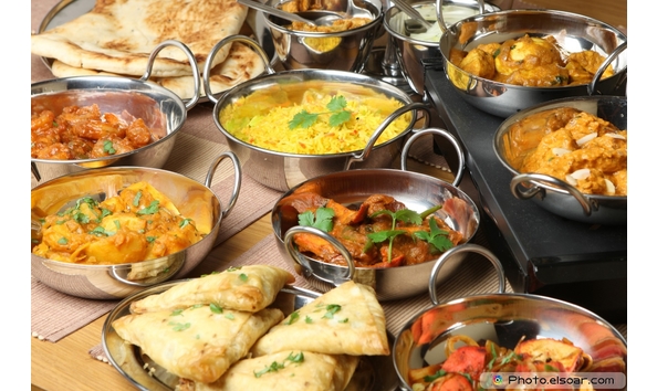 Big image indian food including curries rice  1 
