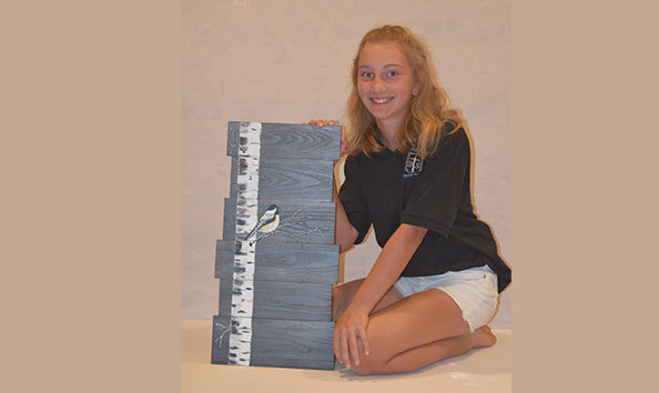 Big image bird painting