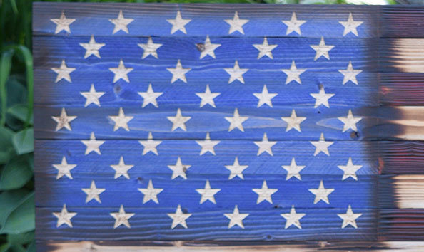 Big image wood flag c