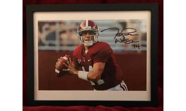 Big image john parker wilson autographed framed print w