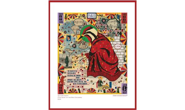 Big image autumn saint   tony fitzpatrick poster