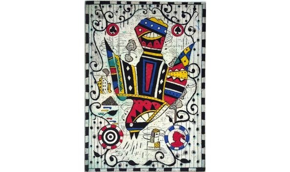 Big image algren s bird   tony fitzgerald lithograph