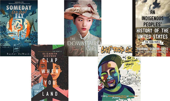 Big image book collage young adult book club 2