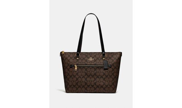 Big image coach signature tote
