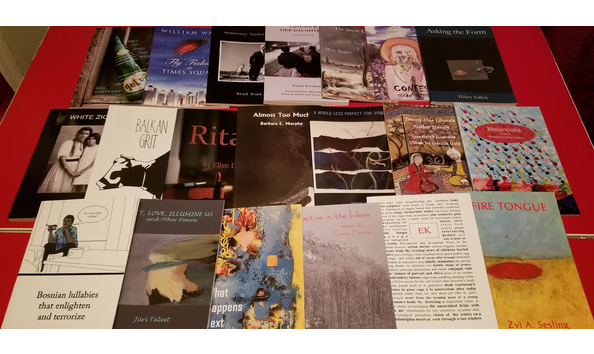 Big image copies of books for armory gala