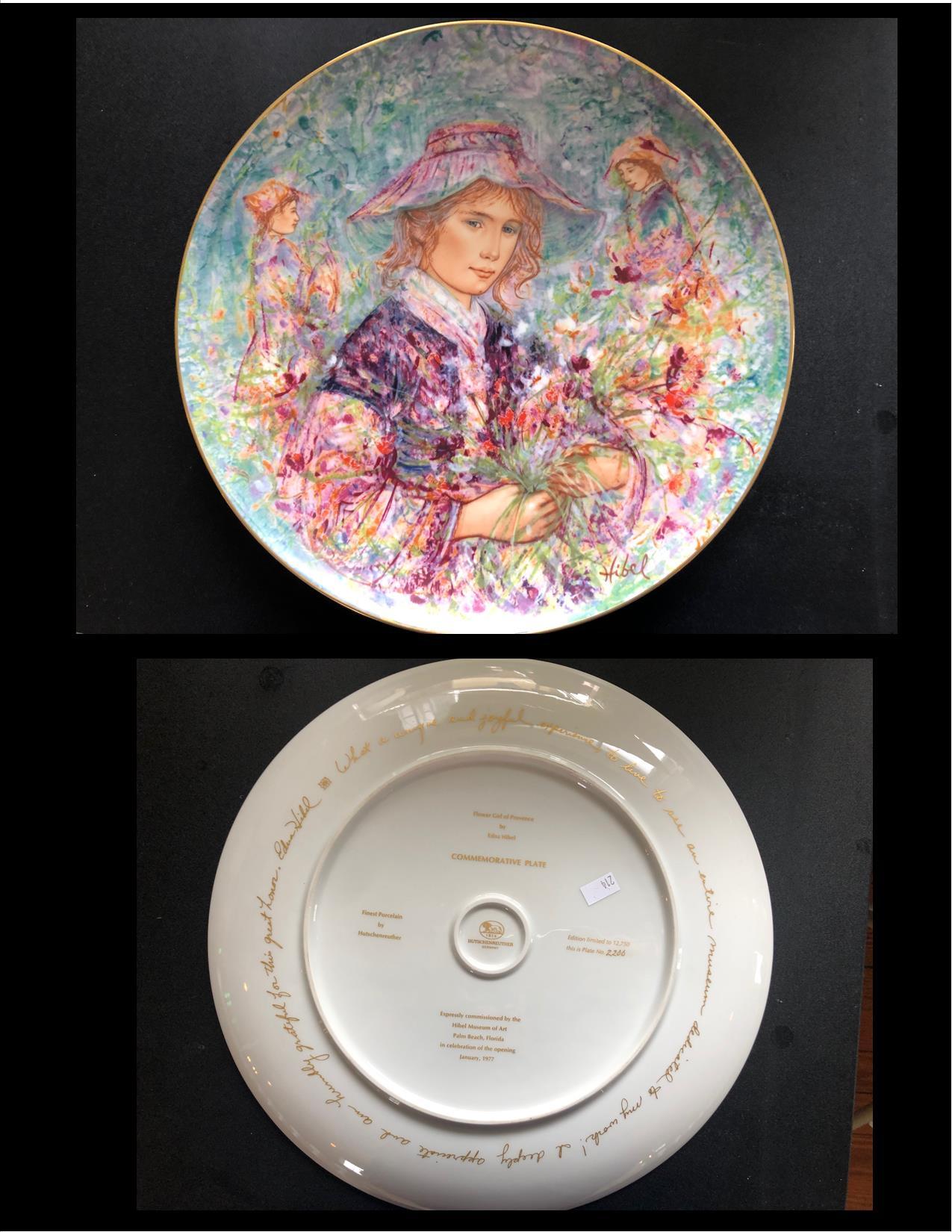 Edna Hibel Royal Doulton Plates