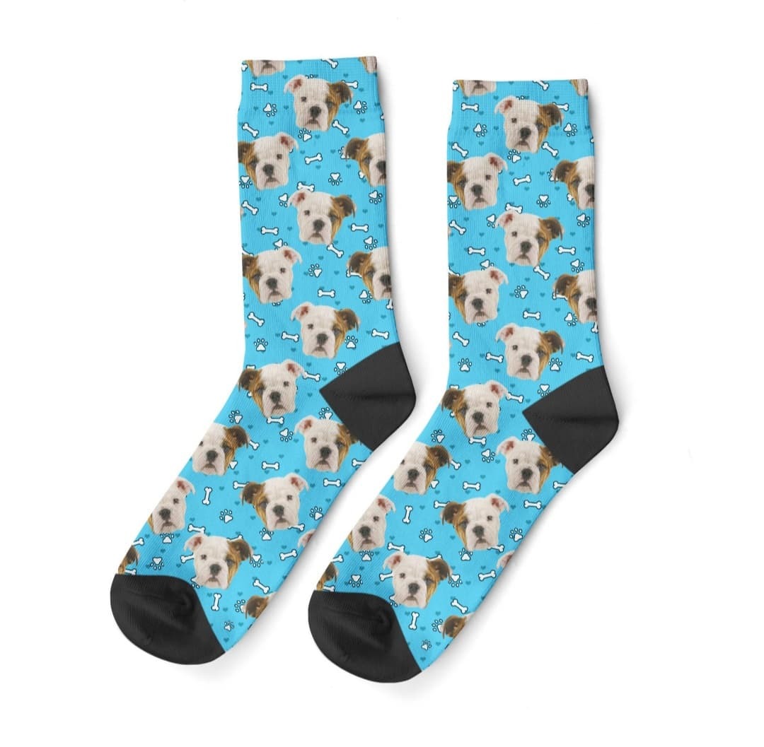 YOUR PET printed on SOCKS!