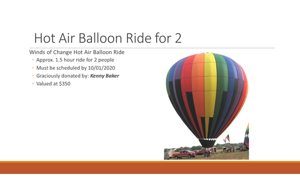Big image hot air balloon ride