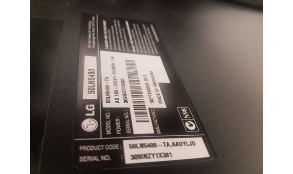 Big image lg on stnad 50ln5400   pic 2