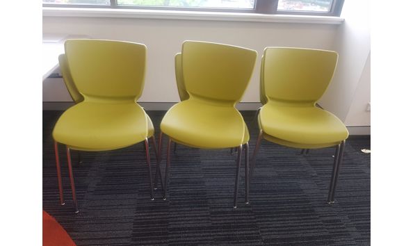 Big image green plastic chairs