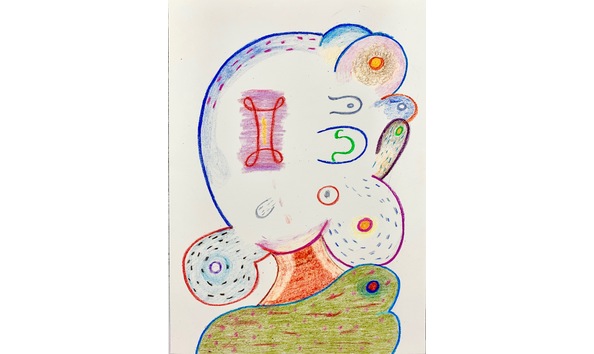 Big image richard hull  silence 6  10 x14   crayon 2020