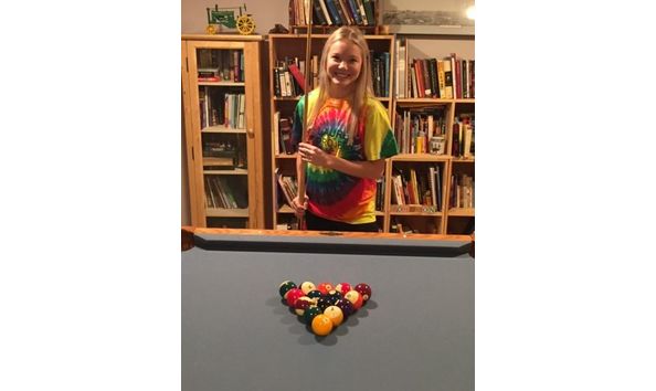 Big image t shirt ally playing pool