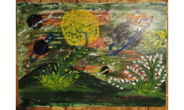 Big image space lilies by steve swell